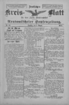 Amtliches Kreis-Blatt für den Kreis Neutomischel: zugleich Neutomischeler Hopfenzeitung 1897.08.03 Nr60