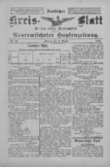 Amtliches Kreis-Blatt für den Kreis Neutomischel: zugleich Neutomischeler Hopfenzeitung 1897.08.13 Nr63