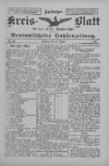 Amtliches Kreis-Blatt für den Kreis Neutomischel: zugleich Neutomischeler Hopfenzeitung 1897.08.17 Nr64