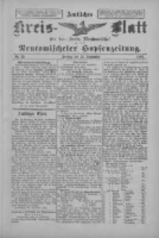 Amtliches Kreis-Blatt für den Kreis Neutomischel: zugleich Neutomischeler Hopfenzeitung 1897.09.24 Nr75