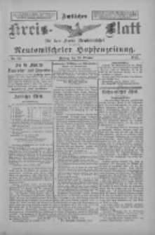 Amtliches Kreis-Blatt für den Kreis Neutomischel: zugleich Neutomischeler Hopfenzeitung 1897.10.29 Nr85