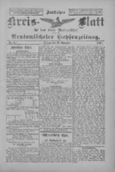 Amtliches Kreis-Blatt für den Kreis Neutomischel: zugleich Neutomischeler Hopfenzeitung 1897.11.19 Nr91