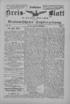 Amtliches Kreis-Blatt für den Kreis Neutomischel: zugleich Neutomischeler Hopfenzeitung 1897.11.26 Nr93