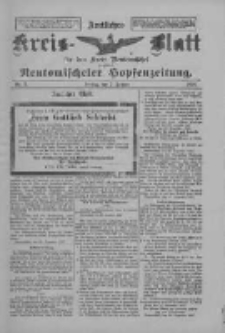 Amtliches Kreis-Blatt f&uuml;r den Kreis Neutomischel: zugleich Neutomischeler Hopfenzeitung 1898.01.07 Nr2