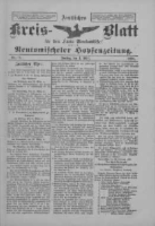 Amtliches Kreis-Blatt f&uuml;r den Kreis Neutomischel: zugleich Neutomischeler Hopfenzeitung 1898.03.04 Nr18