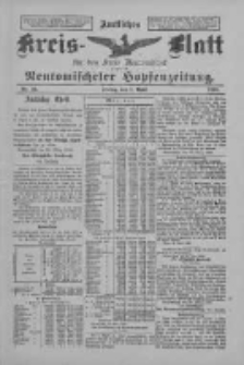 Amtliches Kreis-Blatt für den Kreis Neutomischel: zugleich Neutomischeler Hopfenzeitung 1898.04.01 Nr26