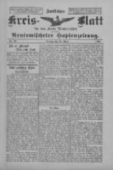 Amtliches Kreis-Blatt für den Kreis Neutomischel: zugleich Neutomischeler Hopfenzeitung 1898.04.29 Nr33