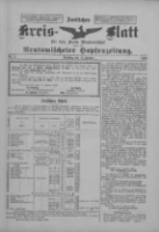 Amtliches Kreis-Blatt für den Kreis Neutomischel: zugleich Neutomischeler Hopfenzeitung 1899.01.17 Nr5
