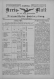 Amtliches Kreis-Blatt für den Kreis Neutomischel: zugleich Neutomischeler Hopfenzeitung 1899.01.24 Nr7