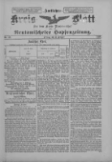 Amtliches Kreis-Blatt f&uuml;r den Kreis Neutomischel: zugleich Neutomischeler Hopfenzeitung 1899.02.03 Nr10