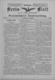 Amtliches Kreis-Blatt für den Kreis Neutomischel: zugleich Neutomischeler Hopfenzeitung 1899.02.14 Nr13