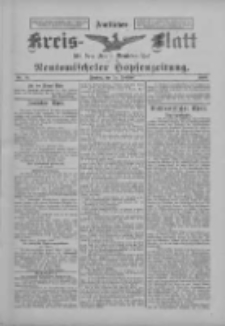 Amtliches Kreis-Blatt für den Kreis Neutomischel: zugleich Neutomischeler Hopfenzeitung 1899.02.24 Nr16
