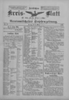 Amtliches Kreis-Blatt für den Kreis Neutomischel: zugleich Neutomischeler Hopfenzeitung 1899.03.03 Nr18