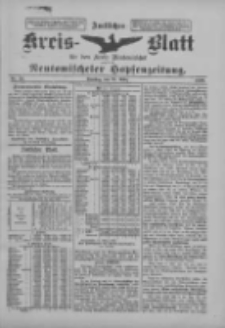 Amtliches Kreis-Blatt f&uuml;r den Kreis Neutomischel: zugleich Neutomischeler Hopfenzeitung 1899.03.21 Nr23