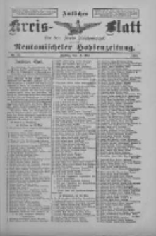 Amtliches Kreis-Blatt für den Kreis Neutomischel: zugleich Neutomischeler Hopfenzeitung 1898.05.13 Nr37