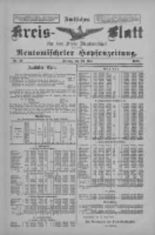 Amtliches Kreis-Blatt für den Kreis Neutomischel: zugleich Neutomischeler Hopfenzeitung 1898.05.20 Nr39