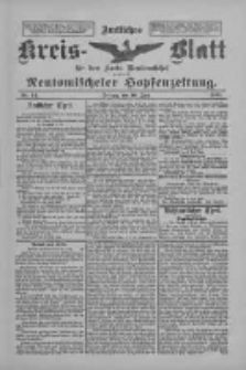Amtliches Kreis-Blatt f&uuml;r den Kreis Neutomischel: zugleich Neutomischeler Hopfenzeitung 1898.06.10 Nr44