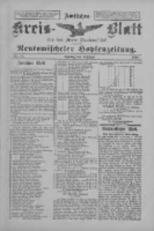 Amtliches Kreis-Blatt f&uuml;r den Kreis Neutomischel: zugleich Neutomischeler Hopfenzeitung 1898.06.14 Nr45