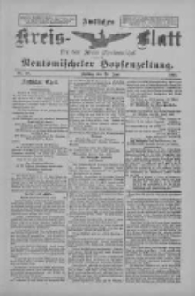 Amtliches Kreis-Blatt für den Kreis Neutomischel: zugleich Neutomischeler Hopfenzeitung 1898.06.24 Nr48