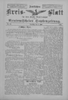 Amtliches Kreis-Blatt für den Kreis Neutomischel: zugleich Neutomischeler Hopfenzeitung 1898.07.05 Nr51