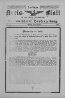 Amtliches Kreis-Blatt für den Kreis Neutomischel: zugleich Neutomischeler Hopfenzeitung 1898.08.02 Nr59