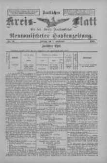 Amtliches Kreis-Blatt für den Kreis Neutomischel: zugleich Neutomischeler Hopfenzeitung 1898.09.09 Nr70