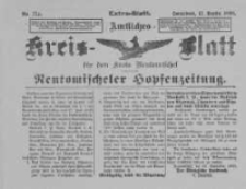 Amtliches Kreis-Blatt f&uuml;r den Kreis Neutomischel: zugleich Neutomischeler Hopfenzeitung 1898.09.17 Nr72a
