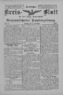 Amtliches Kreis-Blatt für den Kreis Neutomischel: zugleich Neutomischeler Hopfenzeitung 1898.09.27 Nr75
