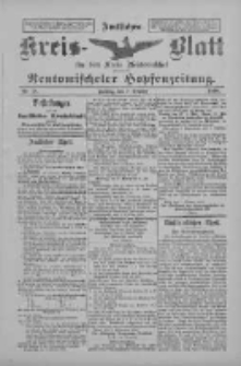 Amtliches Kreis-Blatt für den Kreis Neutomischel: zugleich Neutomischeler Hopfenzeitung 1898.10.07 Nr78