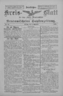 Amtliches Kreis-Blatt f&uuml;r den Kreis Neutomischel: zugleich Neutomischeler Hopfenzeitung 1898.11.04 Nr86