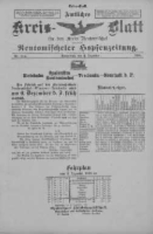 Amtliches Kreis-Blatt f&uuml;r den Kreis Neutomischel: zugleich Neutomischeler Hopfenzeitung 1898.12.03 Nr94a