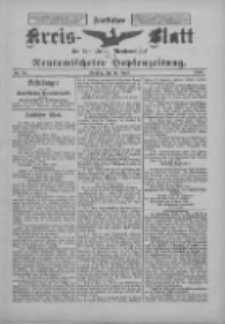 Amtliches Kreis-Blatt f&uuml;r den Kreis Neutomischel: zugleich Neutomischeler Hopfenzeitung 1899.04.11 Nr28