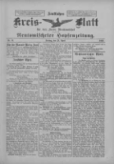 Amtliches Kreis-Blatt f&uuml;r den Kreis Neutomischel: zugleich Neutomischeler Hopfenzeitung 1899.04.21 Nr31