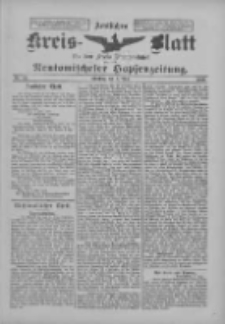 Amtliches Kreis-Blatt für den Kreis Neutomischel: zugleich Neutomischeler Hopfenzeitung 1899.06.06 Nr43