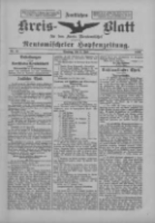 Amtliches Kreis-Blatt für den Kreis Neutomischel: zugleich Neutomischeler Hopfenzeitung 1899.07.05 Nr51