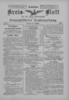 Amtliches Kreis-Blatt f&uuml;r den Kreis Neutomischel: zugleich Neutomischeler Hopfenzeitung 1899.10.06 Nr78