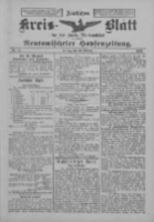 Amtliches Kreis-Blatt für den Kreis Neutomischel: zugleich Neutomischeler Hopfenzeitung 1899.10.27 Nr84
