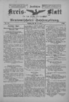 Amtliches Kreis-Blatt für den Kreis Neutomischel: zugleich Neutomischeler Hopfenzeitung 1899.12.19 Nr99