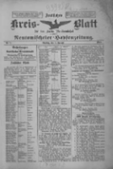 Amtliches Kreis-Blatt f&uuml;r den Kreis Neutomischel: zugleich Neutomischeler Hopfenzeitung 1900.01.02 Nr1