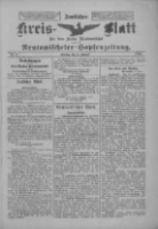 Amtliches Kreis-Blatt für den Kreis Neutomischel: zugleich Neutomischeler Hopfenzeitung 1900.01.05 Nr2