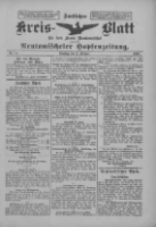Amtliches Kreis-Blatt für den Kreis Neutomischel: zugleich Neutomischeler Hopfenzeitung 1900.02.06 Nr11