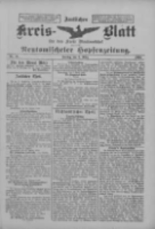 Amtliches Kreis-Blatt f&uuml;r den Kreis Neutomischel: zugleich Neutomischeler Hopfenzeitung 1900.03.02 Nr18