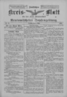 Amtliches Kreis-Blatt f&uuml;r den Kreis Neutomischel: zugleich Neutomischeler Hopfenzeitung 1900.03.06 Nr19