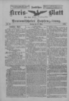 Amtliches Kreis-Blatt für den Kreis Neutomischel: zugleich Neutomischeler Hopfenzeitung 1900.03.16 Nr22