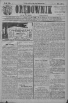 Orędownik: najstarsze ludowe pismo narodowe i katolickie w Wielkopolsce 1910.11.13 R.40 Nr261