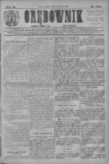 Orędownik: najstarsze ludowe pismo narodowe i katolickie w Wielkopolsce 1910.12.03 R.40 Nr277