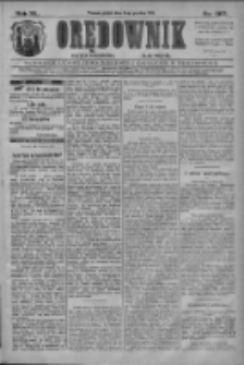 Orędownik: najstarsze ludowe pismo narodowe i katolickie w Wielkopolsce 1910.12.16 R.40 Nr287