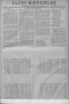 Kłosy Niedzielne: dodatek literacki i powieściowy do Nr47 "Orędownika" 1910.02.27