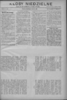 Kłosy Niedzielne: dodatek literacki i powieściowy do Nr133 "Orędownika" 1910.06.12