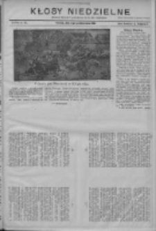Kłosy Niedzielne: dodatek literacki i powieściowy do Nr226 "Orędownika" 1910.10.02